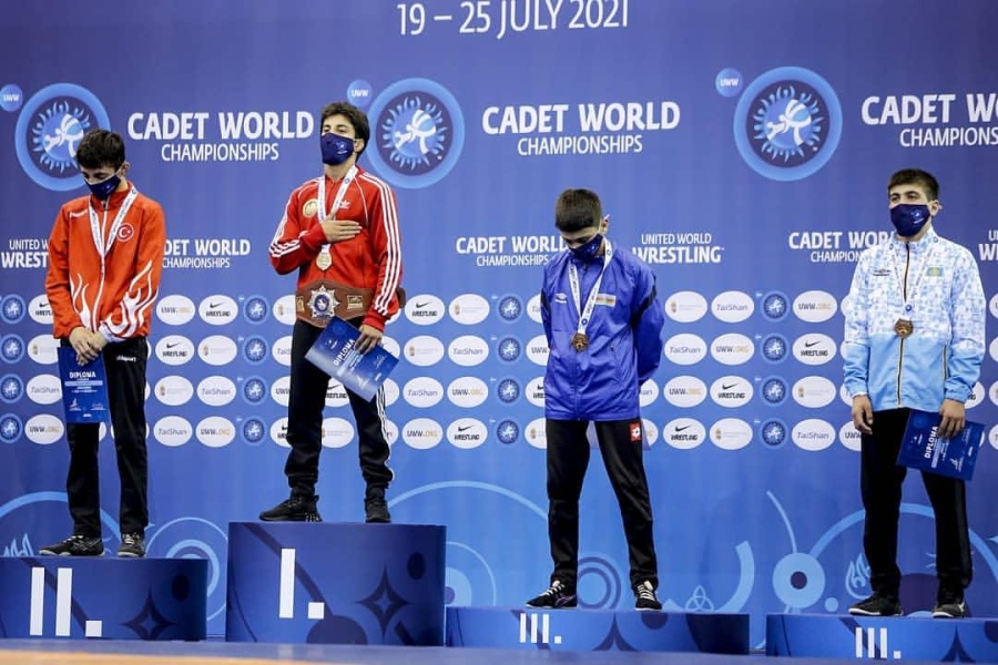 Грек-рим куресінен Әлем чемпионатынан қола жүлде!
